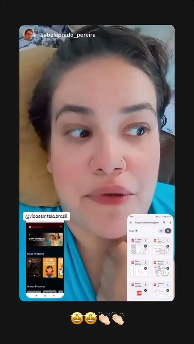 Depoimento no WhatsApp
