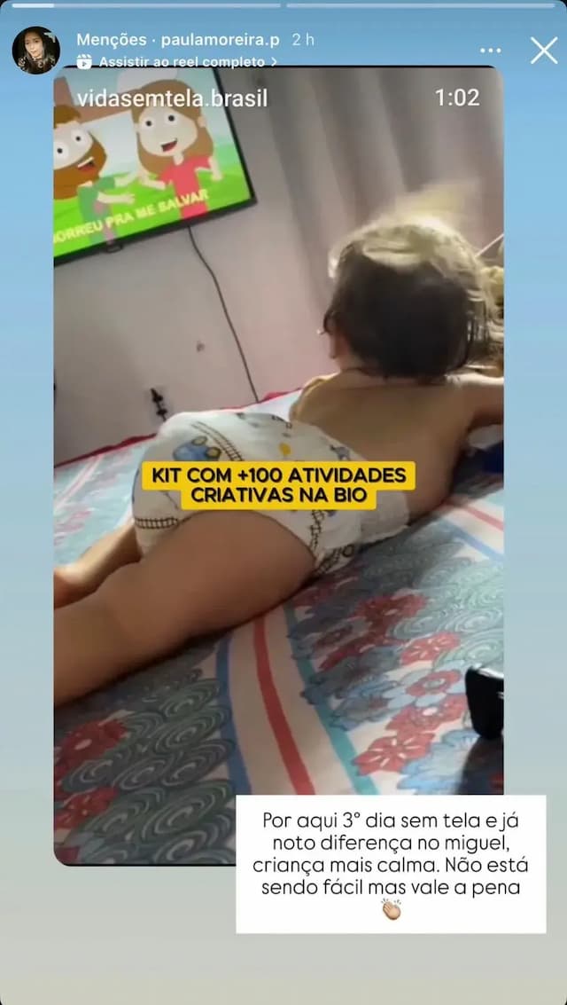 Depoimento no WhatsApp